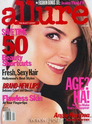 zoe mclellan bikini|Angie Harmon Goes Naked for Allure Magazine